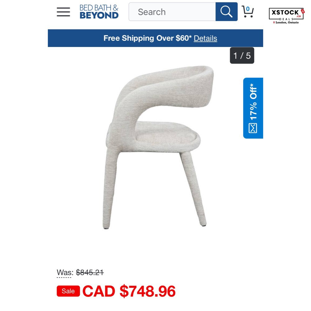 Boucle Designer Chair