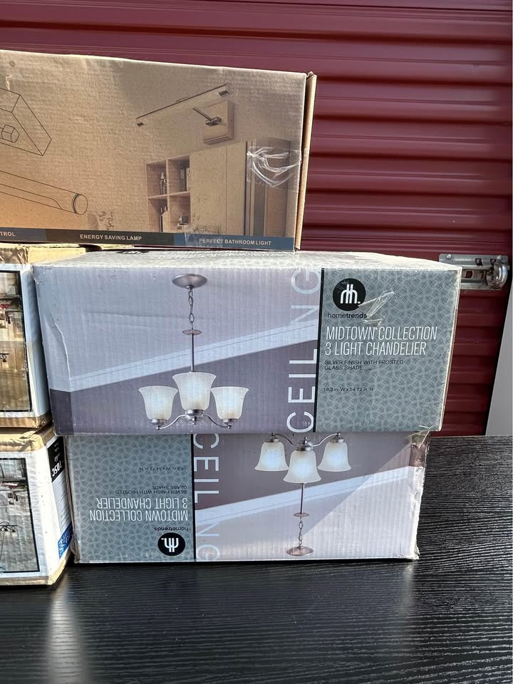 Lights and Chandeliers $10 Each