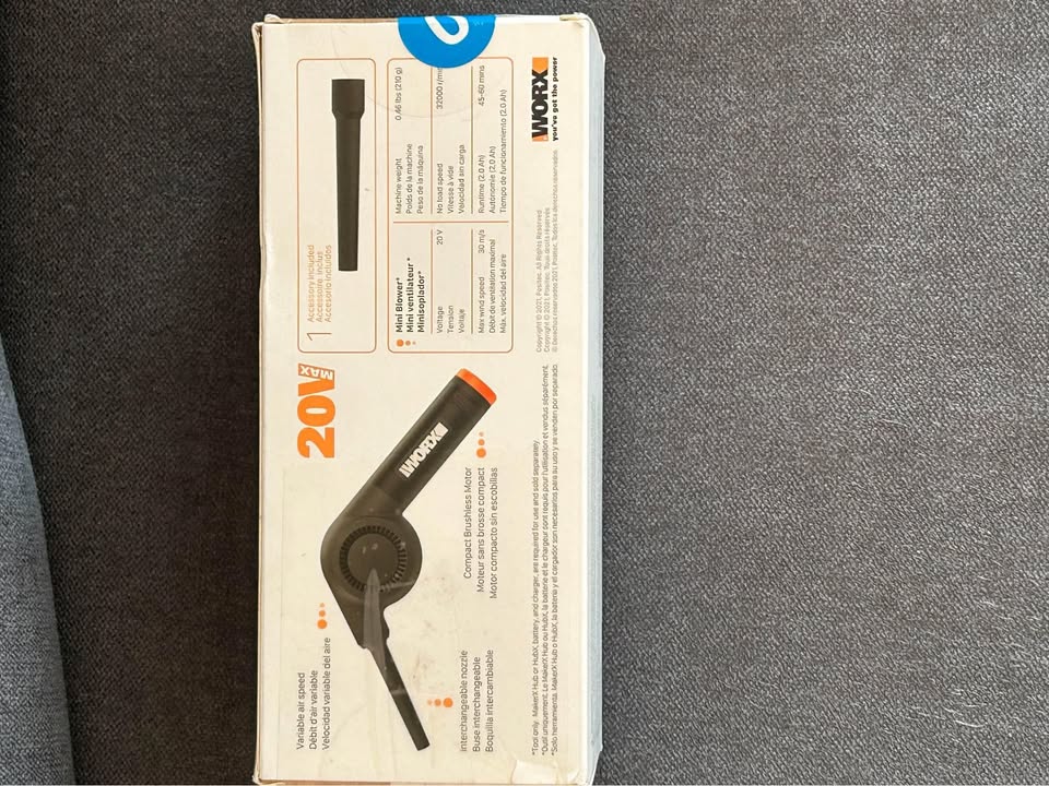 Worx Blower Tool Only
