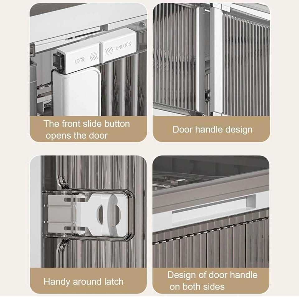 Brand New 3 Storage Bins with Lids Each Box 19Lx14Wx10H inches