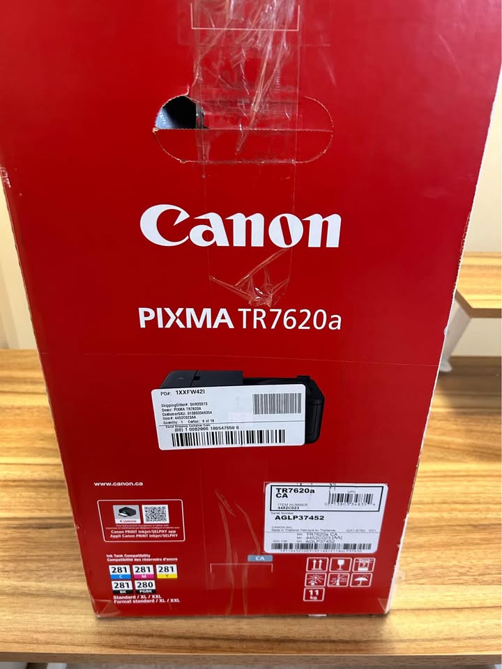 Canon Pixma TR7620a Home Office Printer