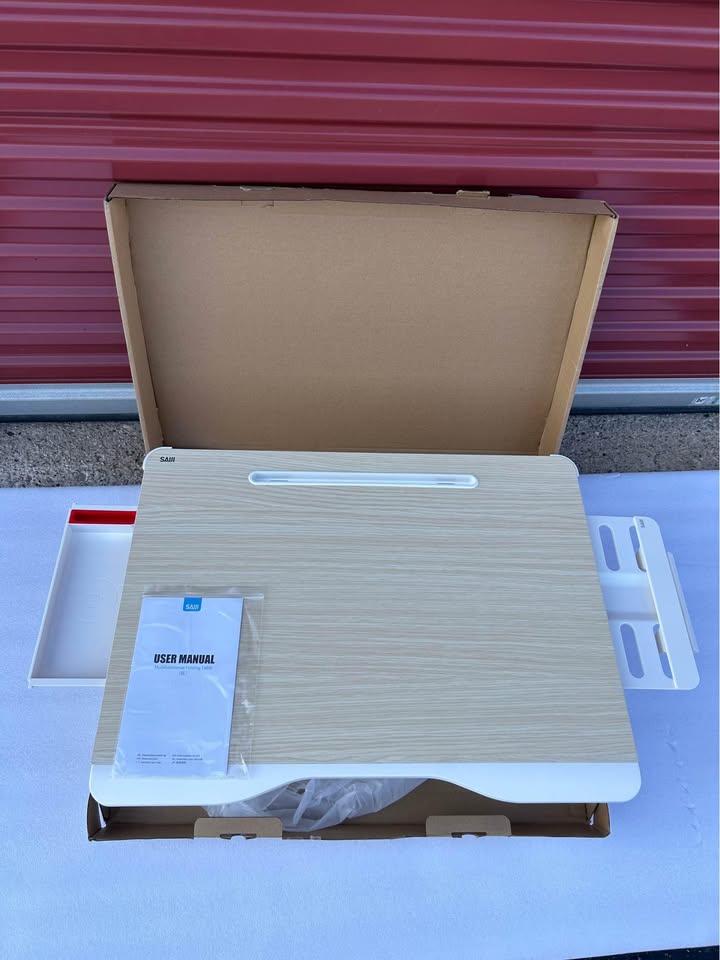 SAIJI Folding Bed Desk for Laptop
