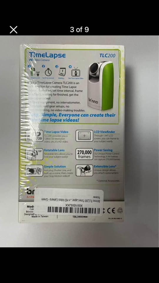 Timelapse Camera Brinno TLC 200