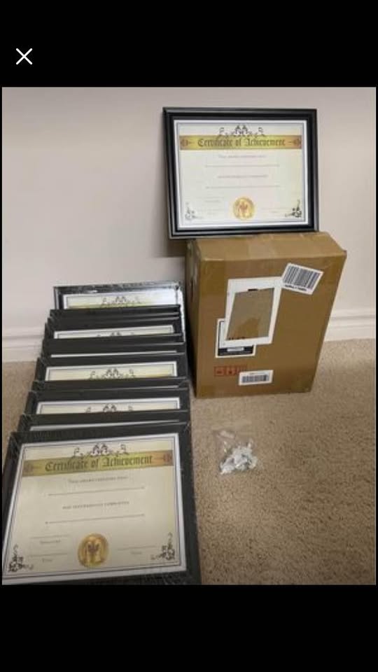 Brand New 8x11 frames 8 qty $5 each