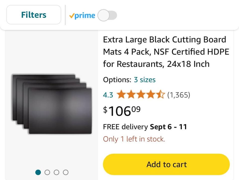 24x18 Cutting Board