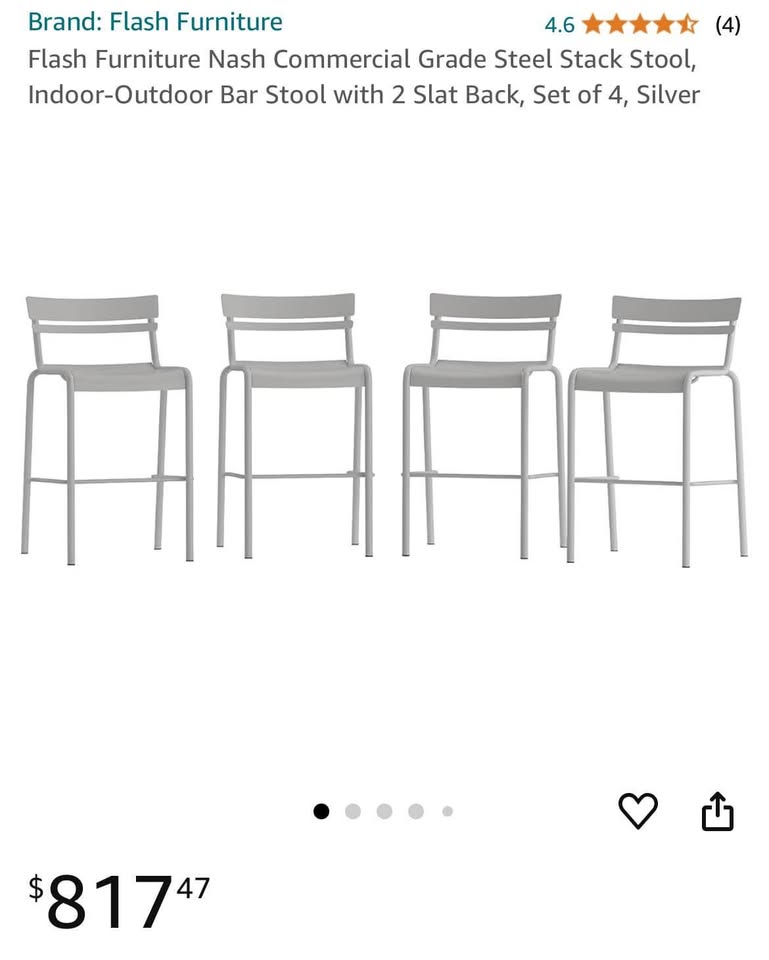 High Quality Stools (Set of 4)
