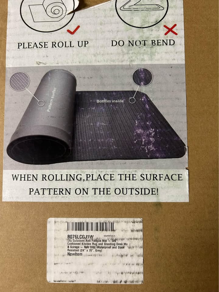 70x40 inches anti fatigue mat
