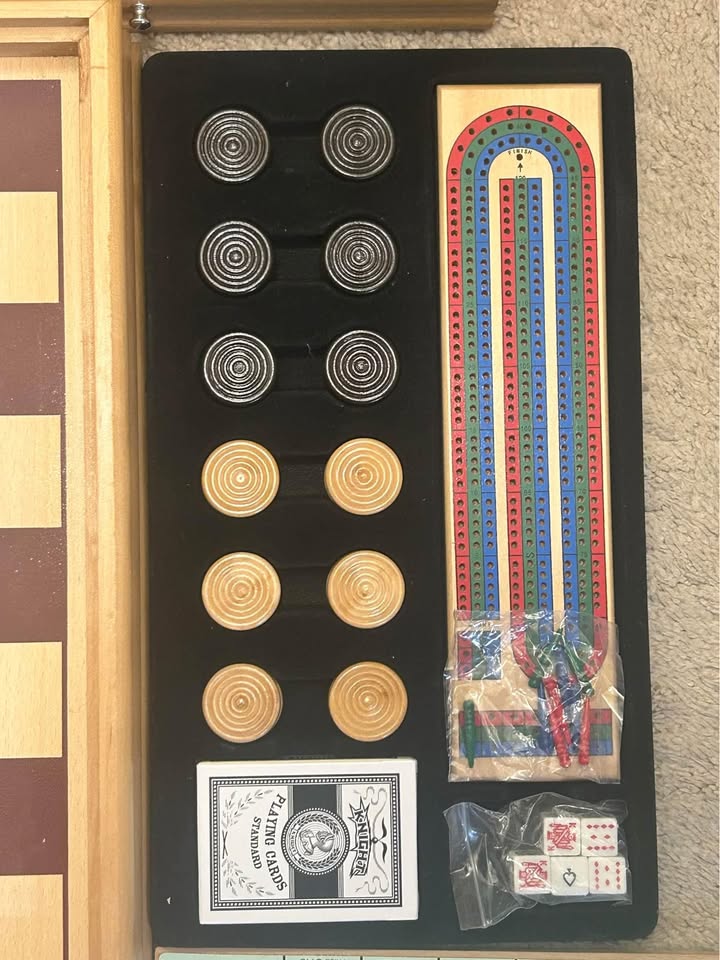 Hasbro Parker Brother Wooden Board Games