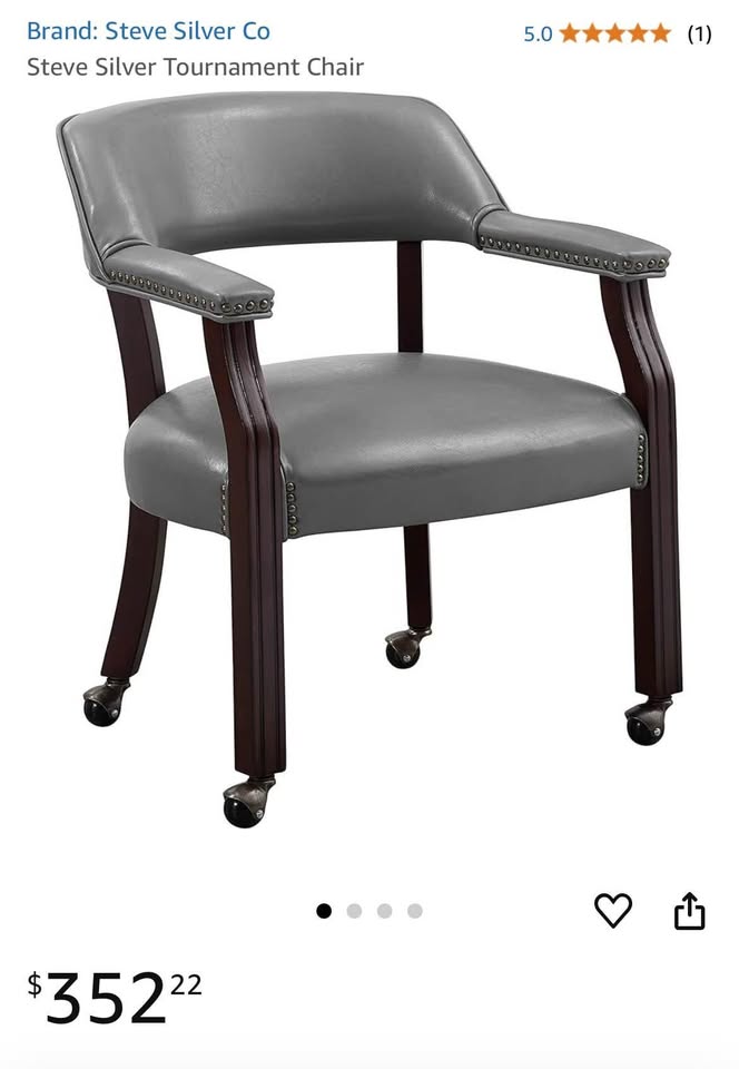 Steve Silver Tournament Chair