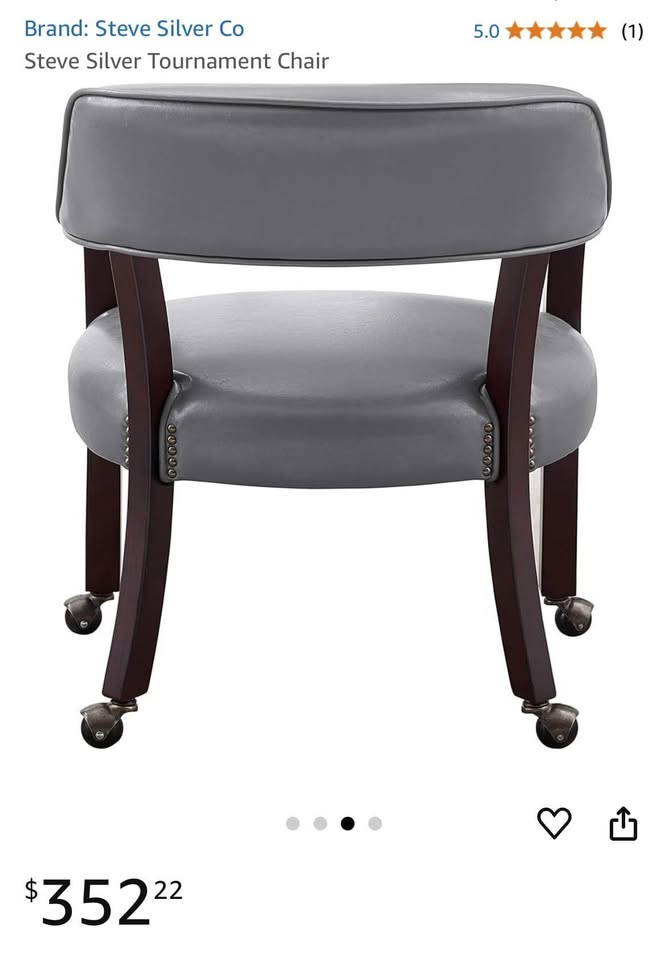 Steve Silver Tournament Chair