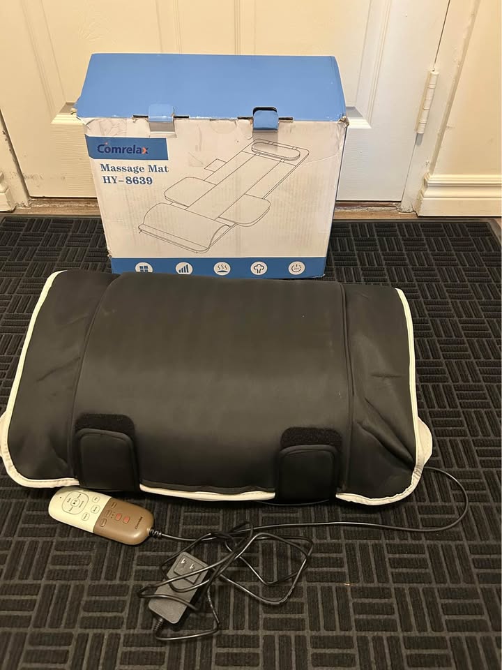 Full Body Massage Mat with Airbags Stretching & Heating