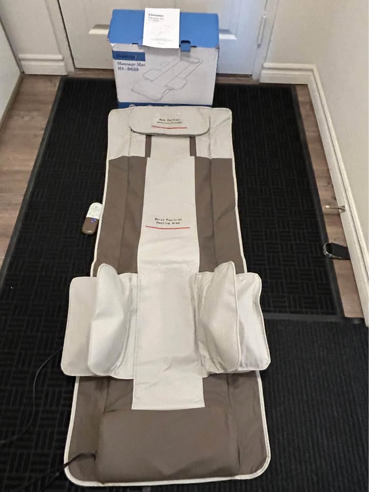 Full Body Massage Mat with Airbags Stretching & Heating