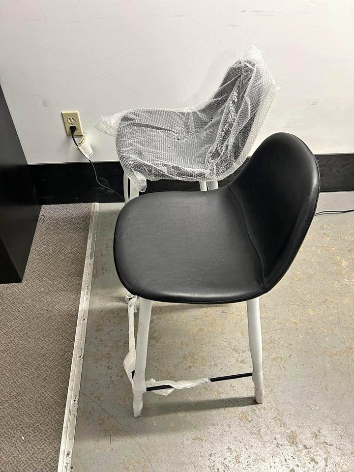 Kody Vegan Leather Counter Stools