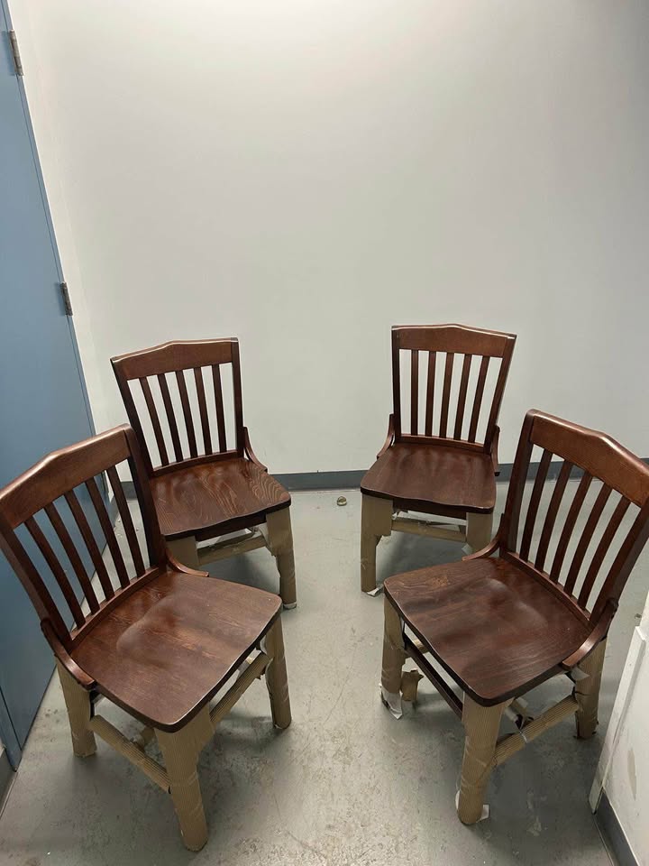 Farmhouse Solid Wood Chairs