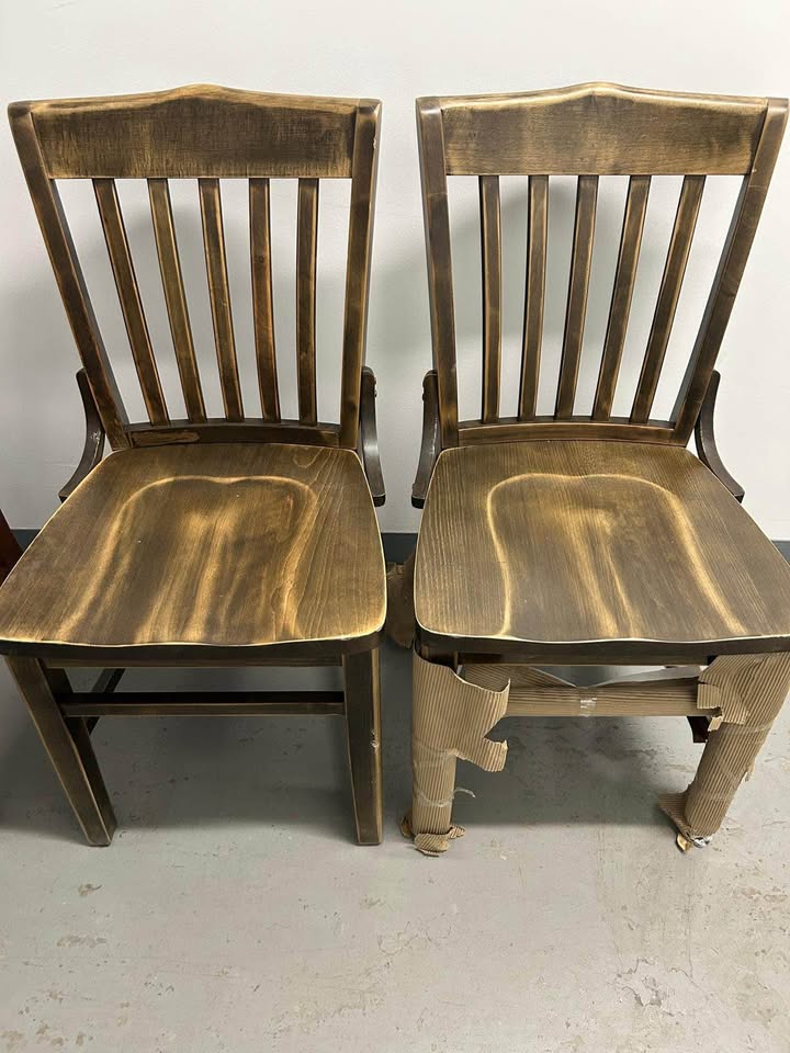 Farmhouse Solid Wood Chairs