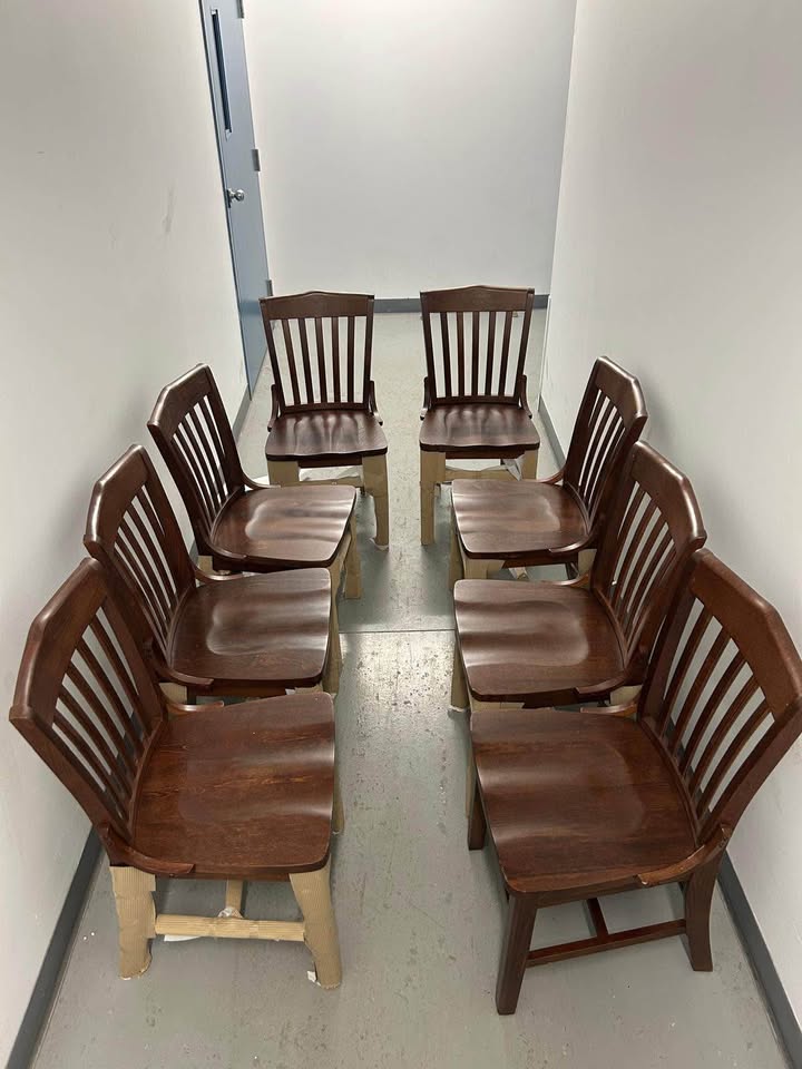 Farmhouse Solid Wood Chairs