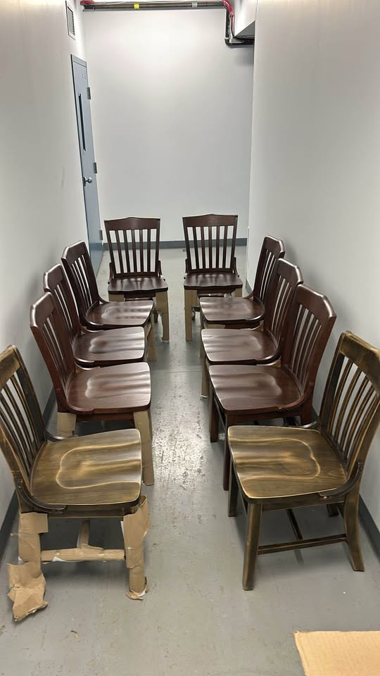 Farmhouse Solid Wood Chairs