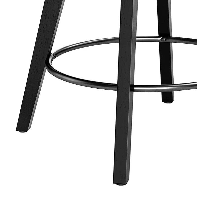 Arleine Swivel 26.7'' Upholstered Counter Stool