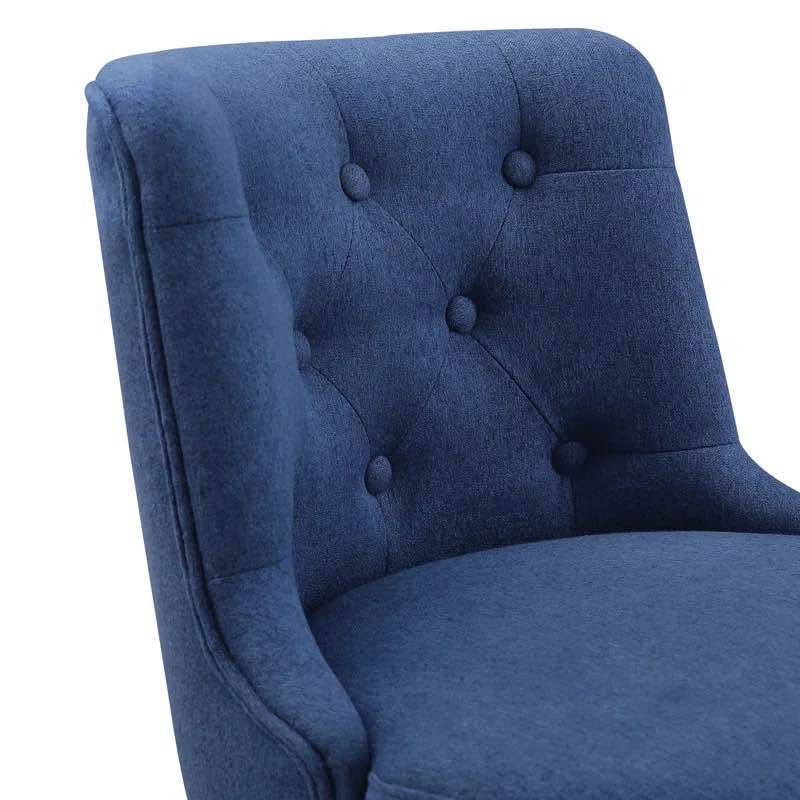 Arleine Swivel 26.7'' Upholstered Counter Stool