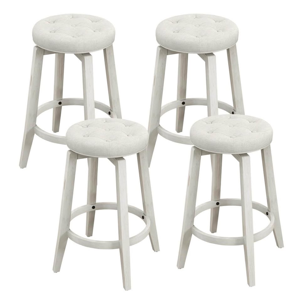 4 Brand new swivel barstools