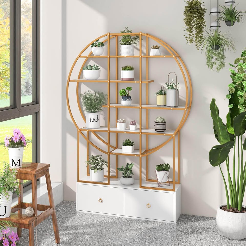 Brand new bookshelf with 2 drawers