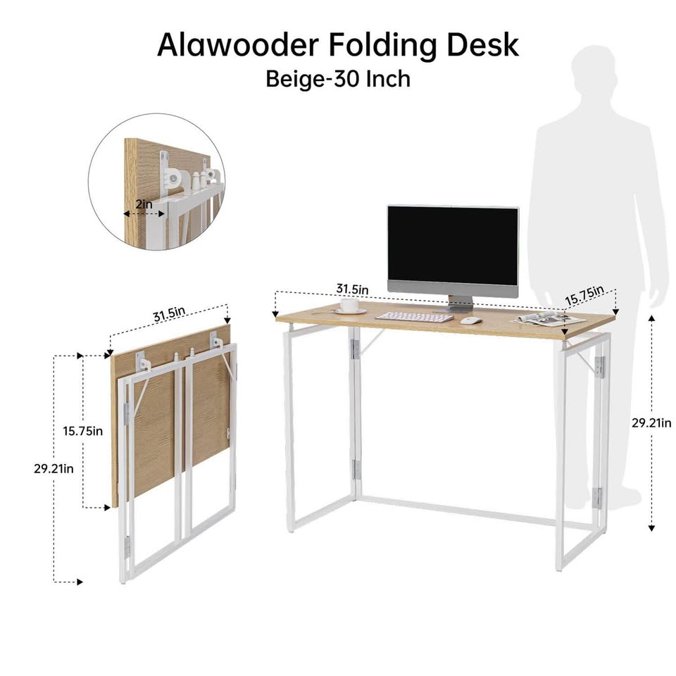 Folding Desk 30 inches