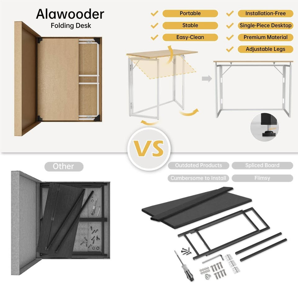 Folding Desk 30 inches