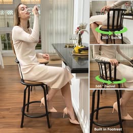 Swivel Barstools set of 4