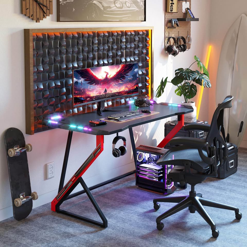 Gaming Desk 40 Inch with RGB