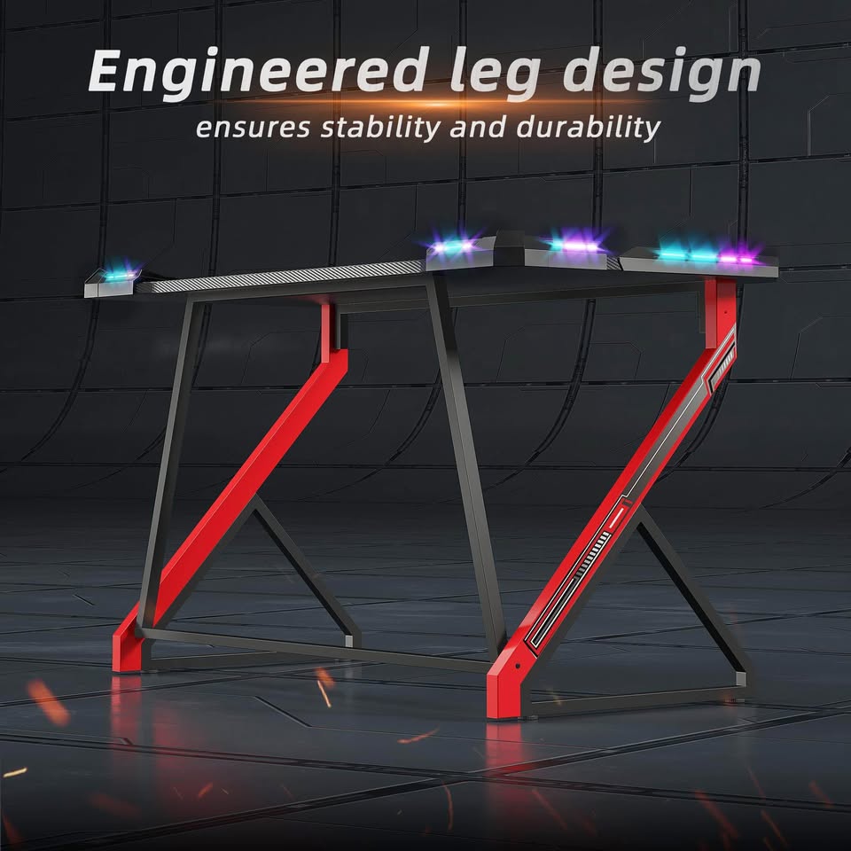 Gaming Desk 40 Inch with RGB