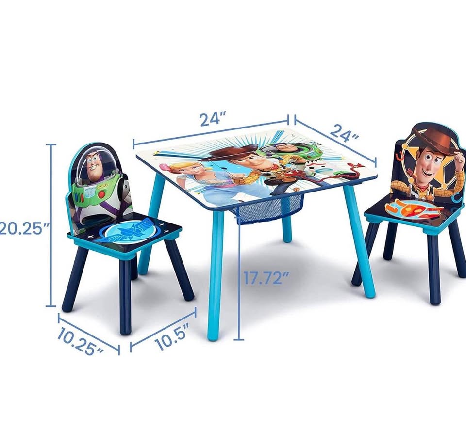 Kids Table with 2 Chairs - Brand New in Box