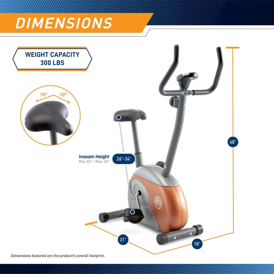 Brand New Marcy Home Fitness Personal Exercise Bike