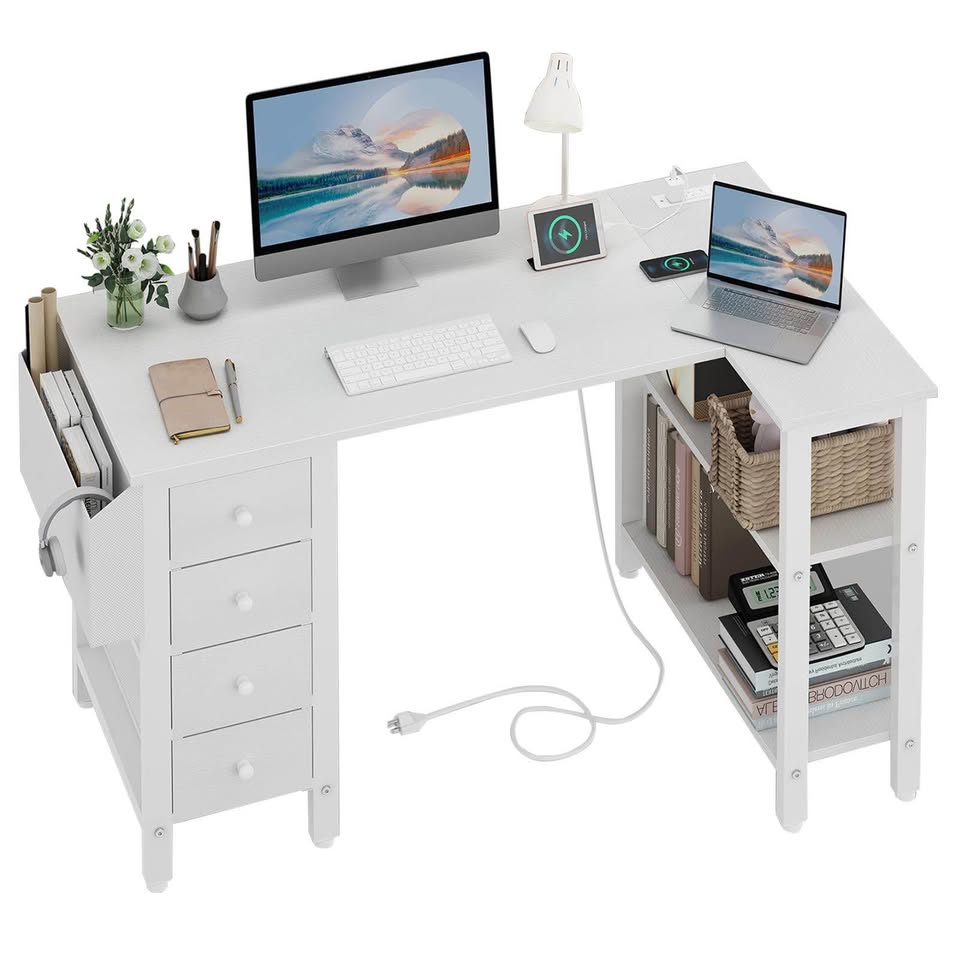 L Shaped Desk Brand New in Box 47 Inches