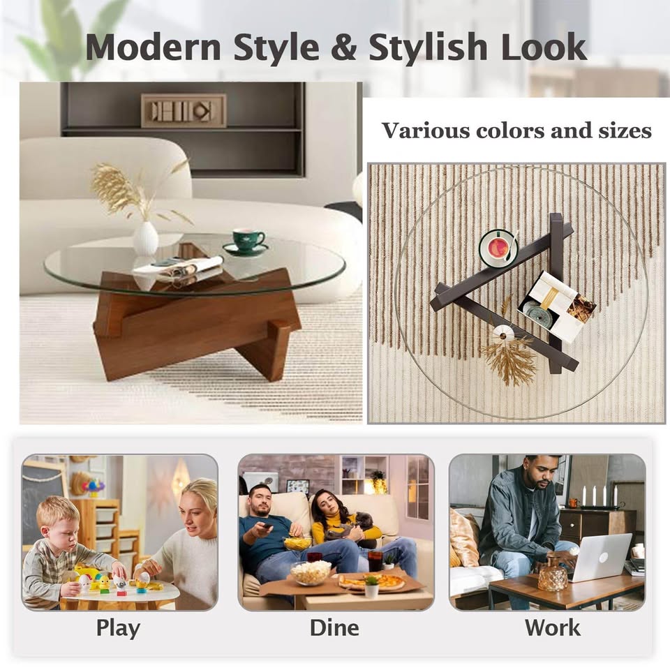 Glass Coffee Table - Brand New in Box