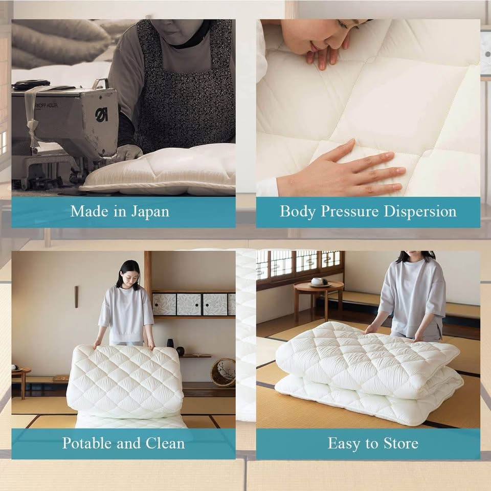 EMOOR Japanese Twin Futon Mattress