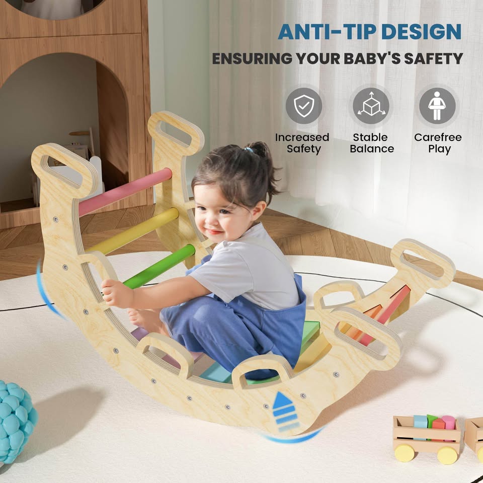 Brand new pikler triangle climbing set