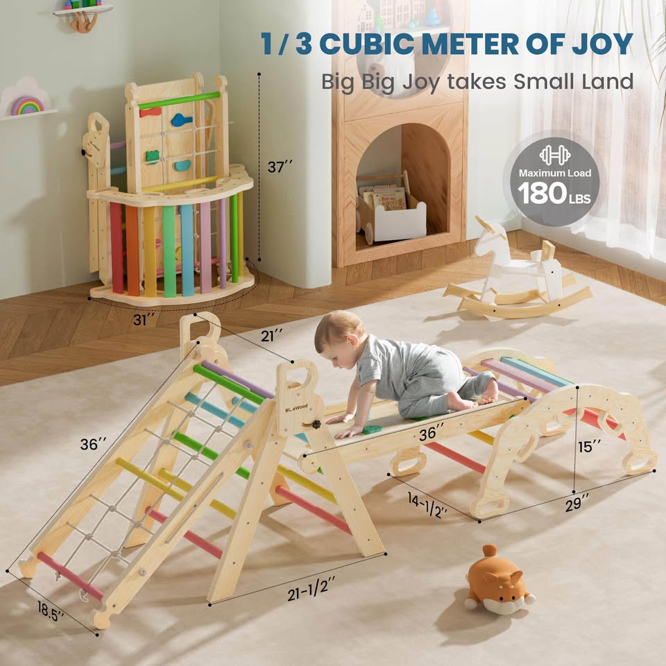 Brand new pikler triangle climbing set