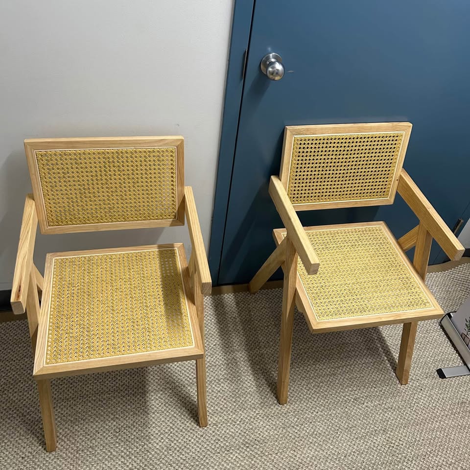 Brand new Rattan chairs and Bench