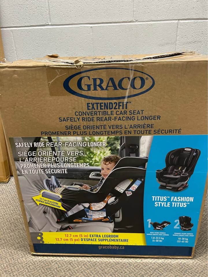 Graco Extend2Fit Convertible Car Seat