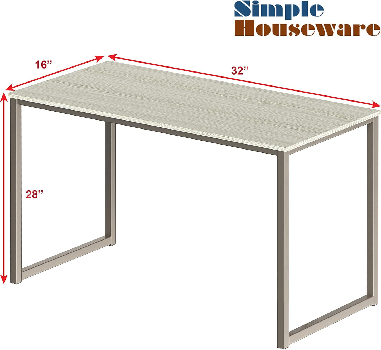 Desk 32x16 inches