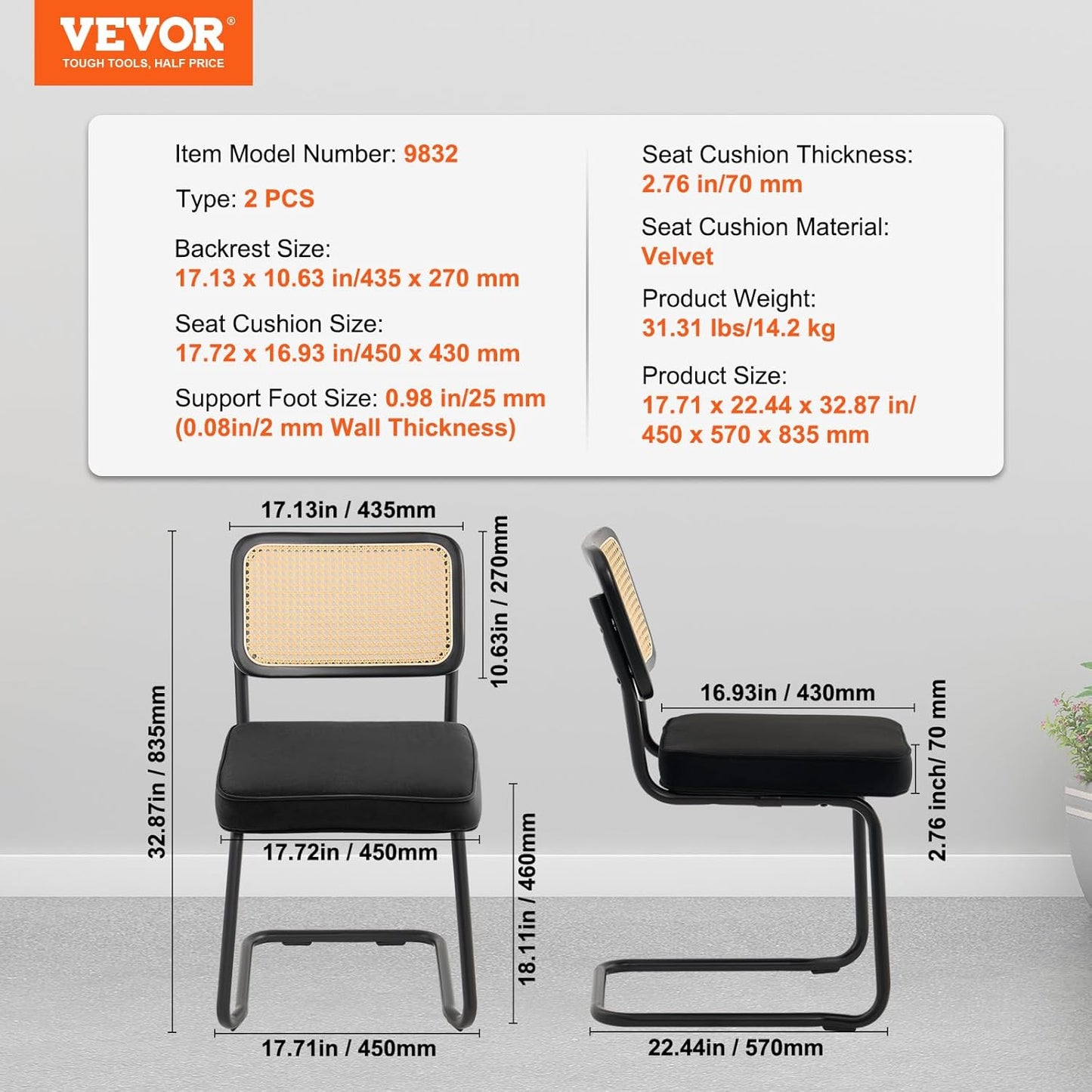Modern Rattan Accent Chair | Stylish & Comfortable