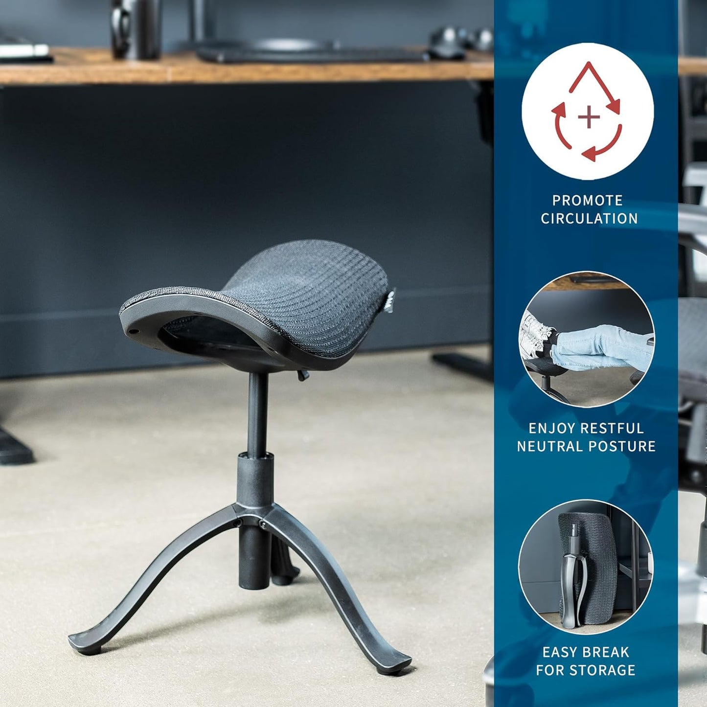 Adjustable Footrest for Desk