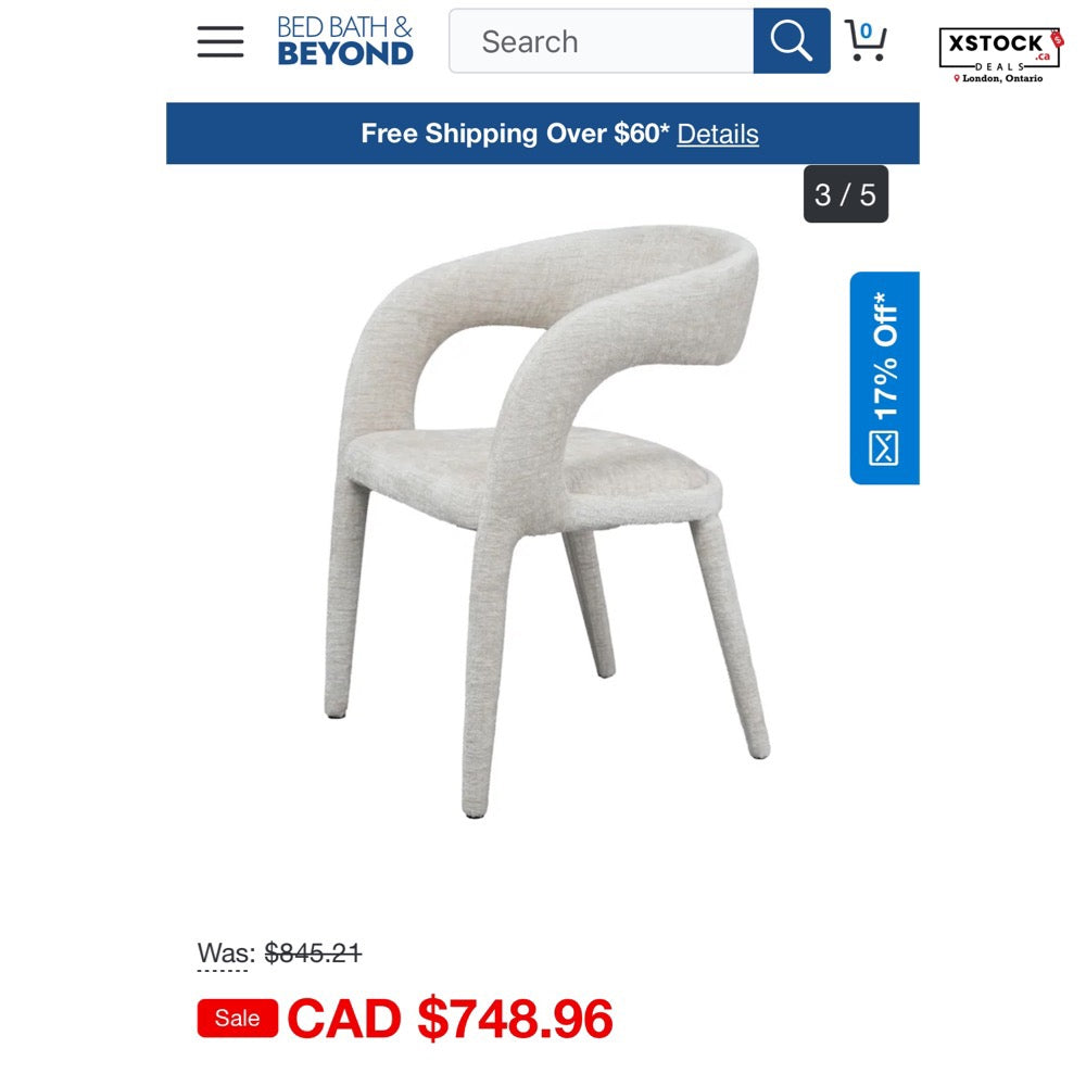 Boucle Designer Chair