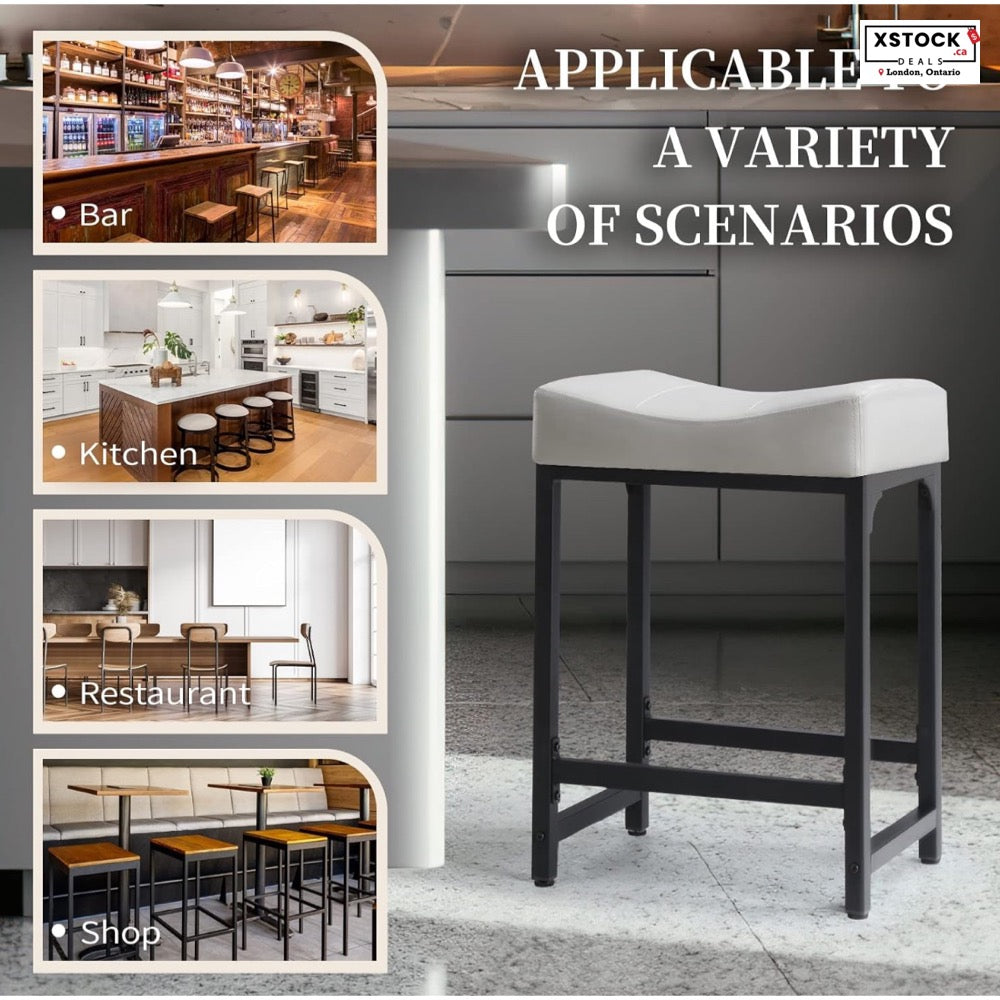 Counter Height Bar Stools Set of 2, 24 inches