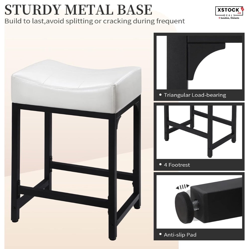 Counter Height Bar Stools Set of 2, 24 inches