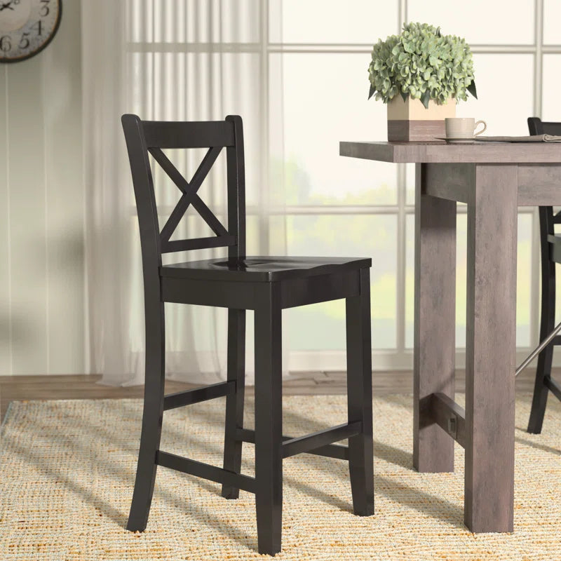 Reindeau Solid Wood Stool