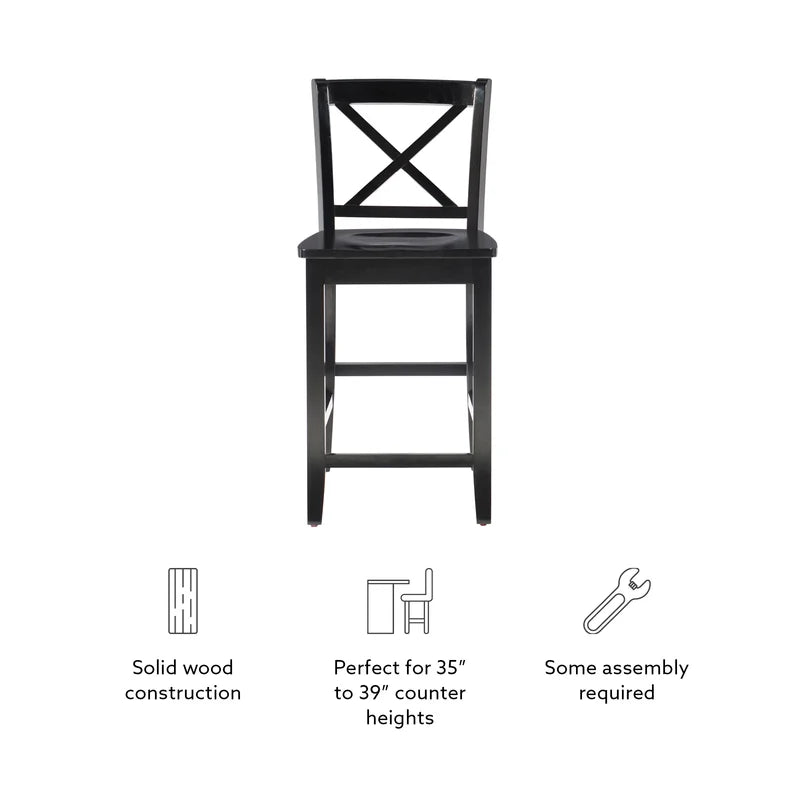 Reindeau Solid Wood Stool