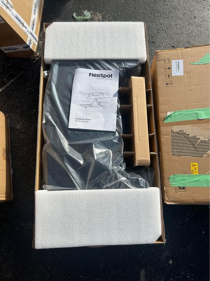 FlexiSpot Monitor Desk Brand New in Box
