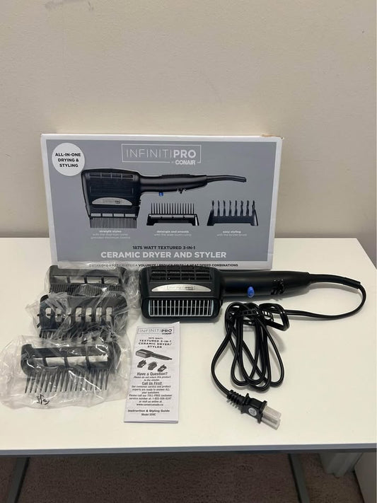 Conair Infiniti Pro 1875 Watt 3-in-1 Ceramic Styler/Hair Dryer