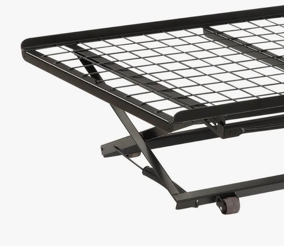 Twin Foldable Bed with Wheels